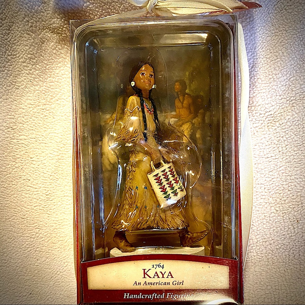 2002 Rare Hallmark American Girl “Kaya” Figurine